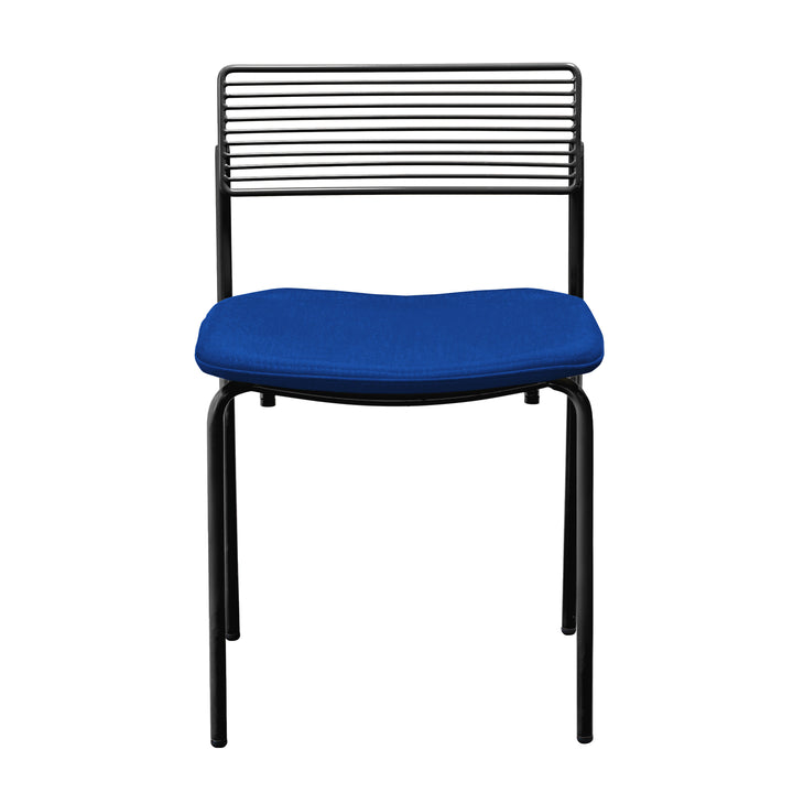 The Rachel Chair - Set of 2 - Bend Goods - Chairs - Black - Add True Blue Seat Pad - HORNE