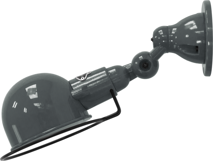 Signal Wall Sconce - SI300 - Glossy Finish - Jielde - Wall Sconces - No Switch - Granite Grey - RAL7026 - HORNE