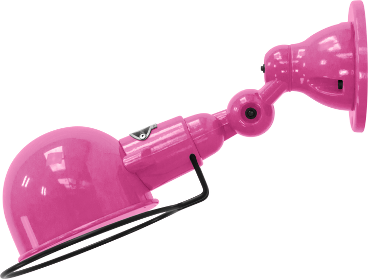 Signal Wall Sconce - SI300 - Glossy Finish - Jielde - Wall Sconces - No Switch - Pink - RAL4003 - HORNE
