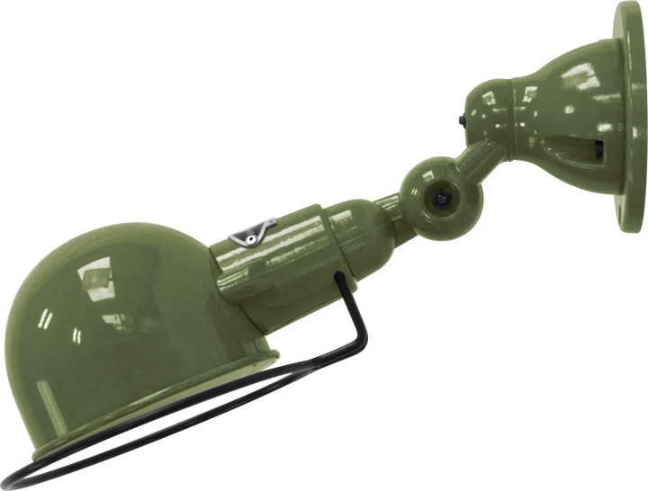 Signal Wall Sconce - SI300 - Glossy Finish - Jielde - Wall Sconces - No Switch - Olive Green - RAL6003 - HORNE