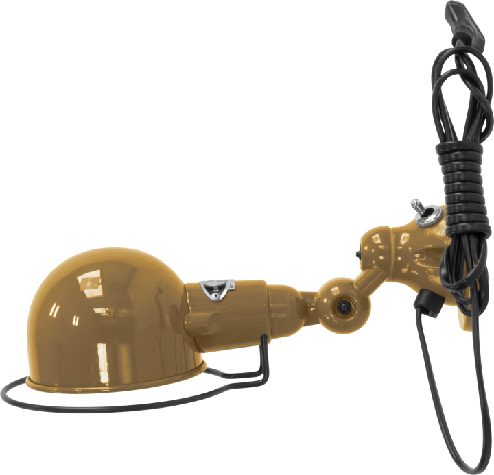 Signal Wall Sconce - SI300 - Glossy Finish - Jielde - Wall Sconces - With Plug & Cord - Pearl Gold - RAL1036 - HORNE