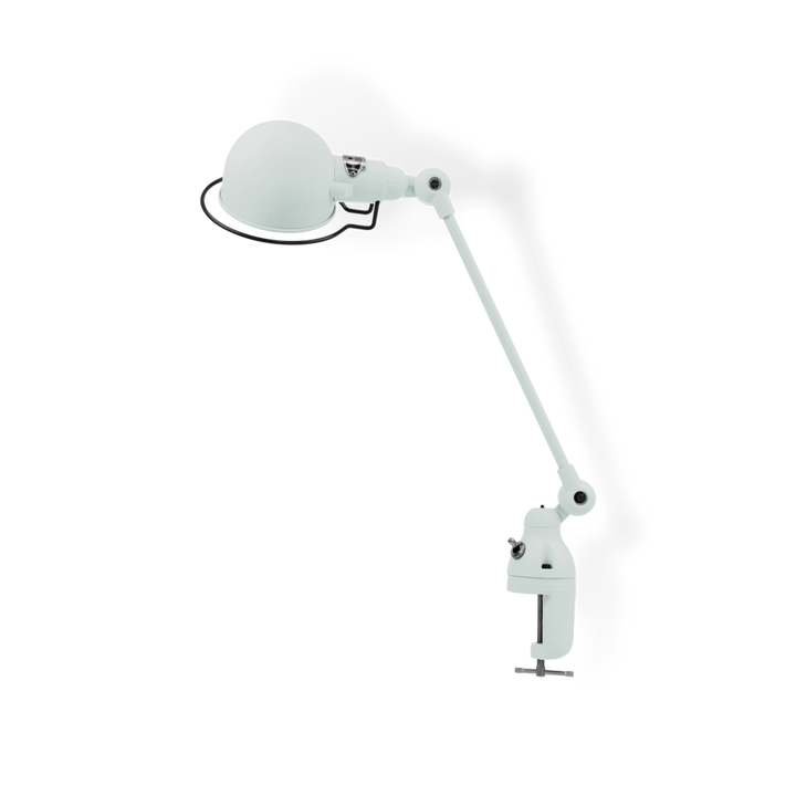Signal 1 - Arm Clamp Lamp - SI312 - Jielde - Table + Task - Glossy - White - HORNE