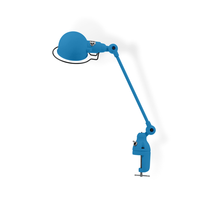Signal 1 - Arm Clamp Lamp - SI312 - Jielde - Table + Task - Matte - Blue - RAL5012 - HORNE