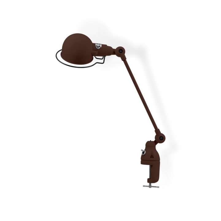 Signal 1 - Arm Clamp Lamp - SI312 - Jielde - Table + Task - Matte - Chocolate - RAL8017 - HORNE