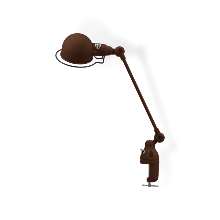 Signal 1 - Arm Clamp Lamp - SI312 - Jielde - Table + Task - Glossy - Hammered Copper - HORNE