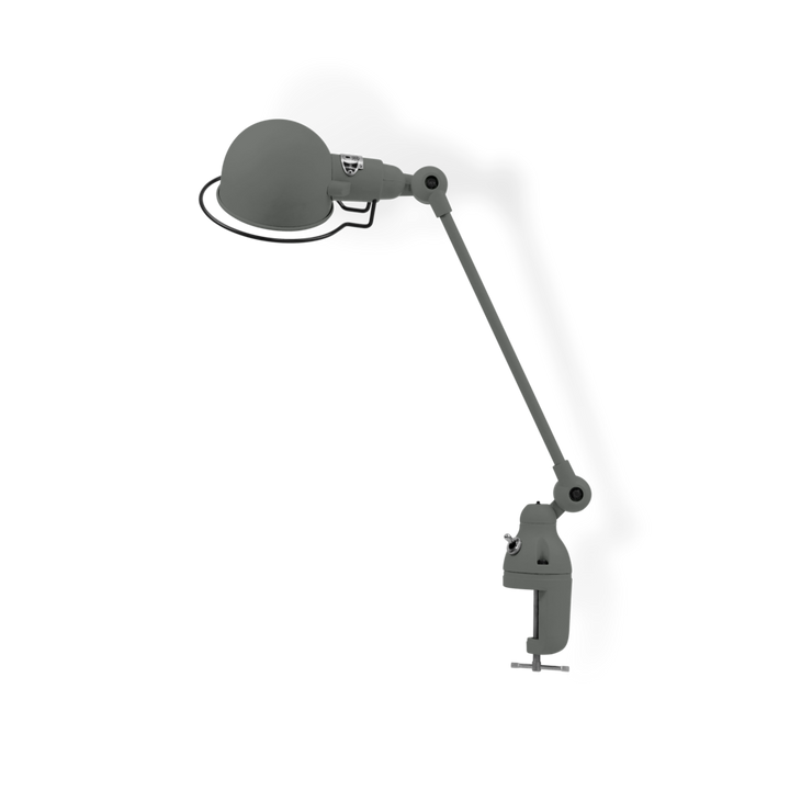 Signal 1 - Arm Clamp Lamp - SI312 - Jielde - Table + Task - Matte - Mouse Grey - RAL7005 - HORNE