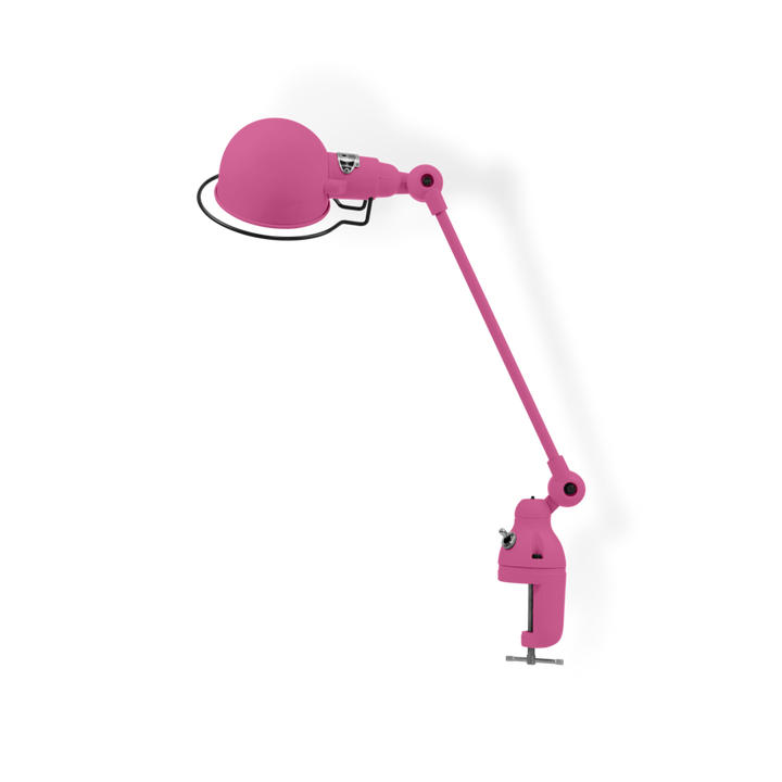 Signal 1 - Arm Clamp Lamp - SI312 - Jielde - Table + Task - Matte - Pink - RAL4003 - HORNE