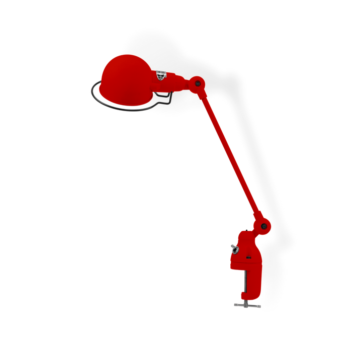 Signal 1 - Arm Clamp Lamp - SI312 - Jielde - Table + Task - Matte - Red - RAL3020 - HORNE