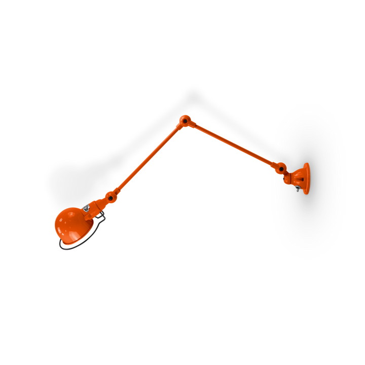 Signal 2 - Arm Wall Sconce - SI331 - Glossy Finish - Jielde - Wall Sconces - No Switch - Orange - RAL2004 - HORNE