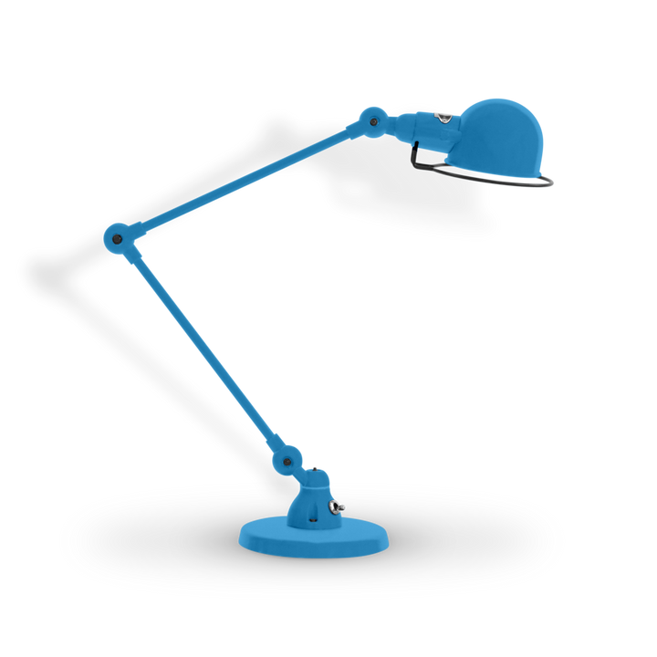 Signal Desk Lamp - SI333 - Jielde - Table + Task - Matte - Blue - RAL5012 - HORNE