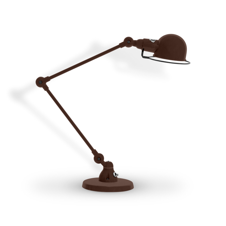 Signal Desk Lamp - SI333 - Jielde - Table + Task - Matte - Chocolate - RAL8017 - HORNE