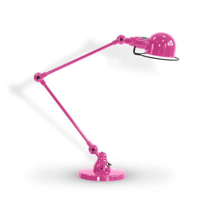 Signal Desk Lamp - SI333 - Jielde - Table + Task - Glossy - Pink - RAL4003 - HORNE