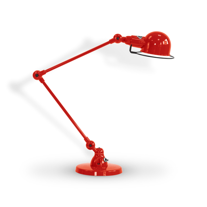 Signal Desk Lamp - SI333 - Jielde - Table + Task - Glossy - Red - RAL3020 - HORNE