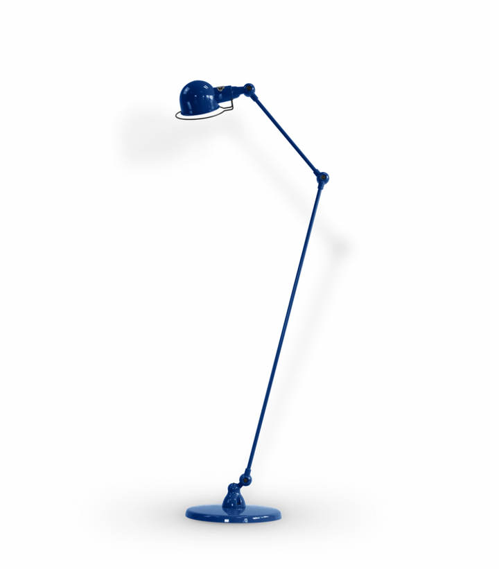 Signal Floor Lamp - SI833 - Jielde - Floor Lamps - Glossy - Sapphire Blue - RAL5003 - HORNE