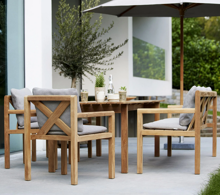 Grace Chair - Cane Line - Outdoor Furniture - Light Grey Focus - HORNE