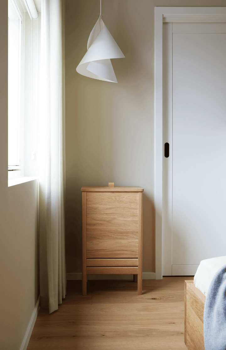 A Line Laundry Box - Form + Refine - Storage + Organization - White Oiled Oak - HORNE