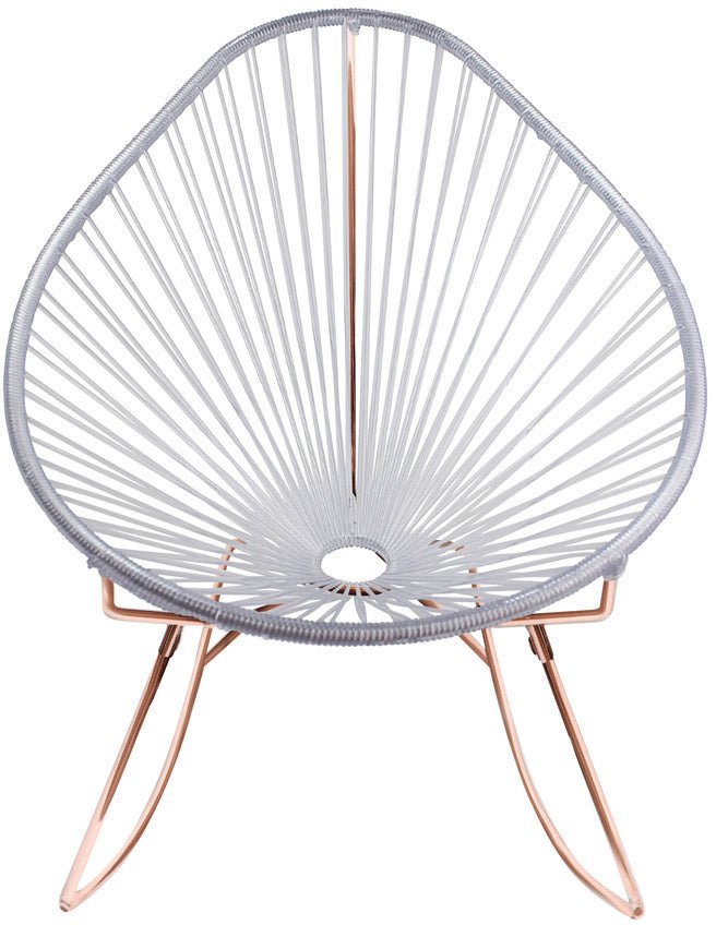 Acapulco Rocker - Copper Base - Set of 2 - Innit Designs - Chairs - Black - HORNE