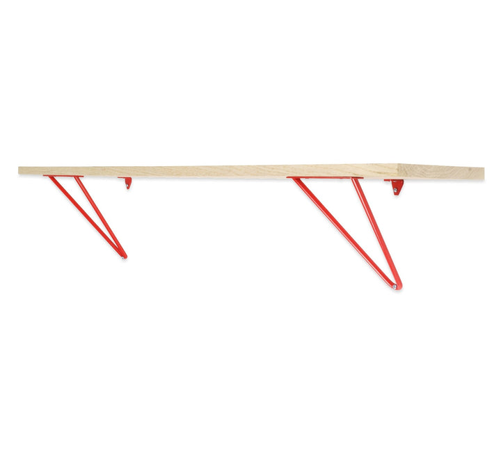 Adams Shelf Brackets - Large - Tronk - Shelving - Red - HORNE