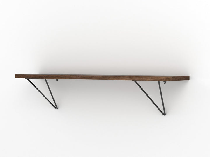 Adams Shelf Bundle - Brackets and Board - Tronk - Shelving - Walnut - HORNE