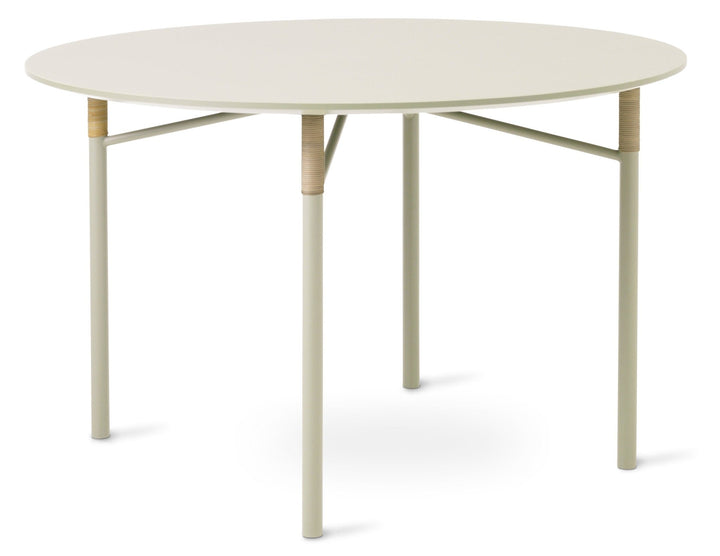 Affinity Dining Table - Round - Warm Nordic - Tables - Mushroom - HORNE