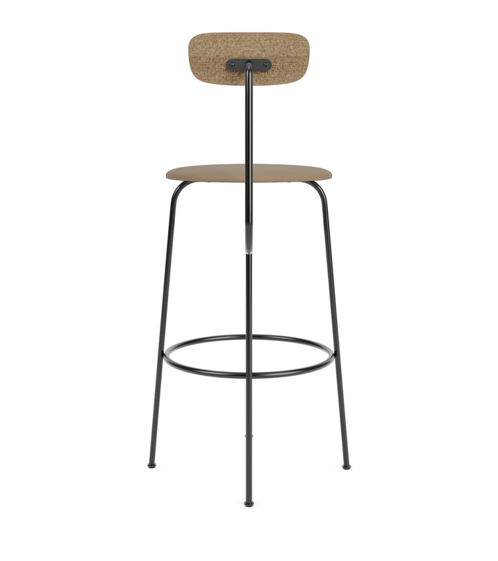 Afteroom Bar Chair - Audo Copenhagen - Chairs - Natural Oak/ Sierra Leather - Stone 1611 - HORNE