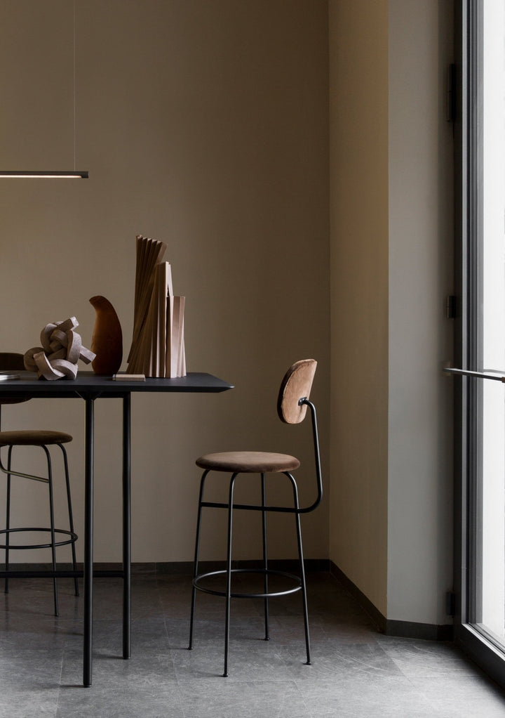 Afteroom Bar Chair - Audo Copenhagen - Chairs - Dark Stained Oak/ No Upholstery - HORNE