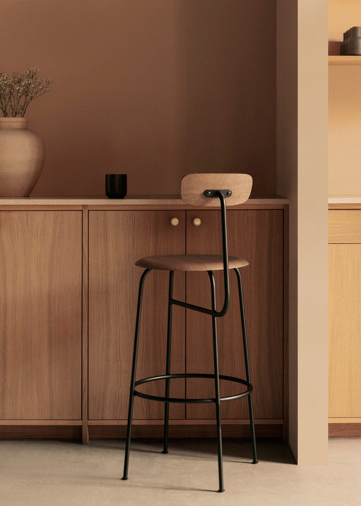 Afteroom Bar Chair - Audo Copenhagen - Chairs - Dark Stained Oak/ No Upholstery - HORNE