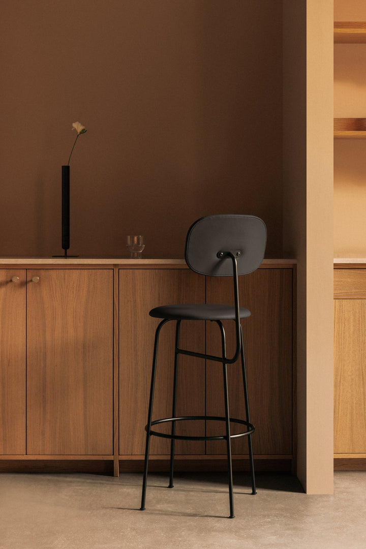 Afteroom Bar Chair Plus - Upholstered Seat - Audo Copenhagen - Chairs - Dark Stained Oak/ No Upholstery - HORNE