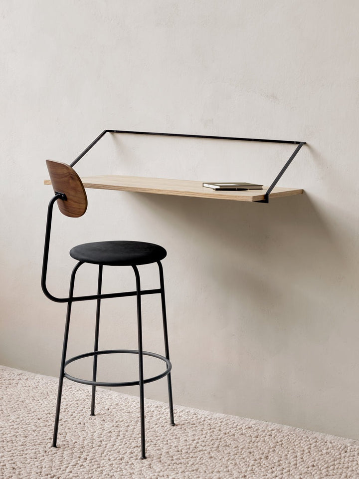 Afteroom Bar Chair Plus - Upholstered Seat - Audo Copenhagen - Chairs - Dark Stained Oak/ No Upholstery - HORNE