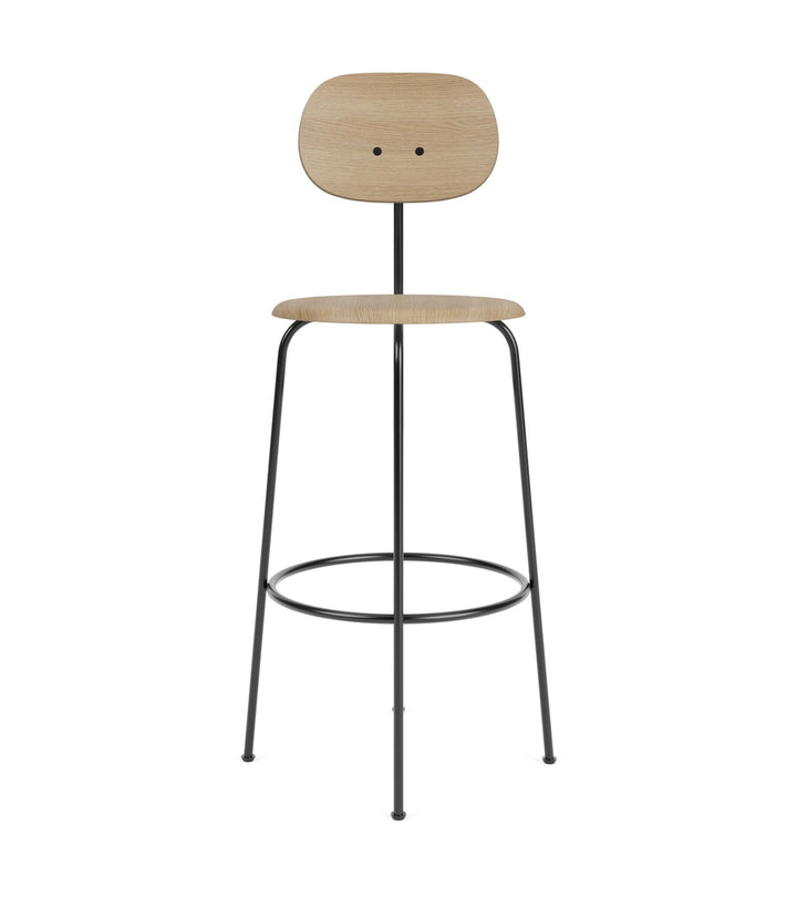 Afteroom Bar Chair Plus - Upholstered Seat - Audo Copenhagen - Chairs - Natural Oak/ No Upholstery - HORNE