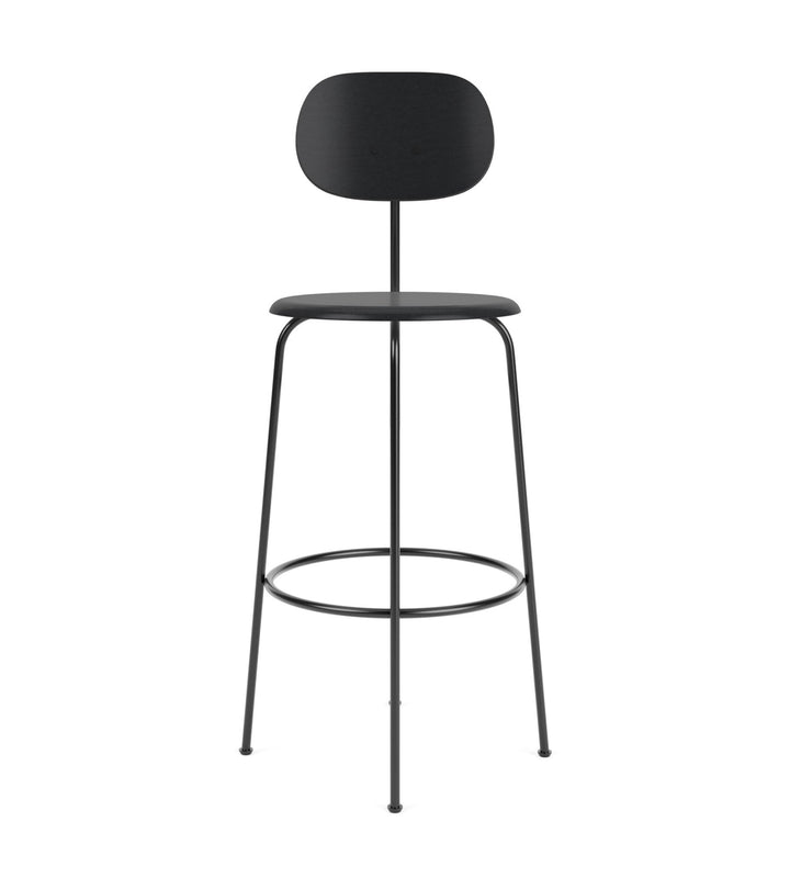 Afteroom Bar Chair Plus - Upholstered Seat - Audo Copenhagen - Chairs - Black Painted Ash/ No Upholstery - HORNE