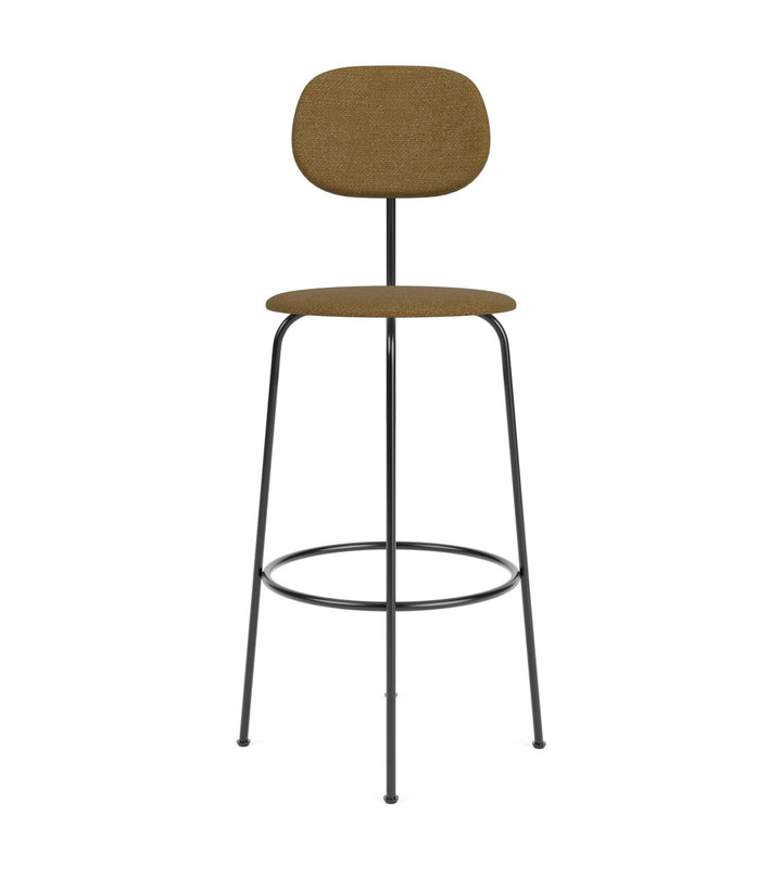 Afteroom Bar Chair Plus - Upholstered Seat & Back - Audo Copenhagen - Chairs - Audo Boucle - Gold 06 - HORNE