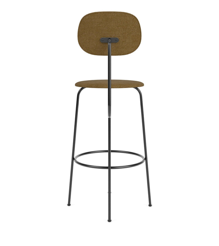 Afteroom Bar Chair Plus - Upholstered Seat & Back - Audo Copenhagen - Chairs - Audo Boucle - Gold 06 - HORNE