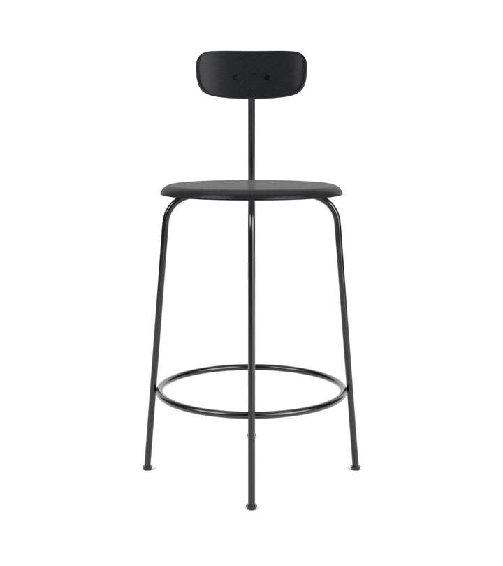 Afteroom Counter Chair - Audo Copenhagen - Chairs - Black Painted Ash/ No Upholstery - HORNE