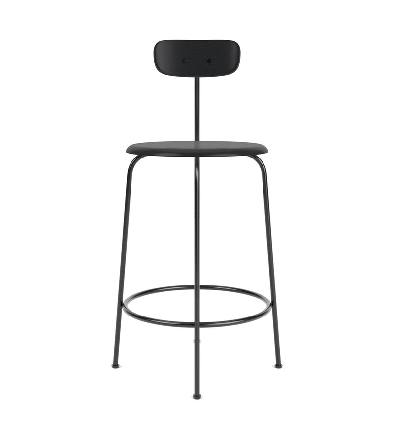 Afteroom Counter Chair - Audo Copenhagen - Chairs - Natural Oak/ Audo Boucle - Gold 06 - HORNE