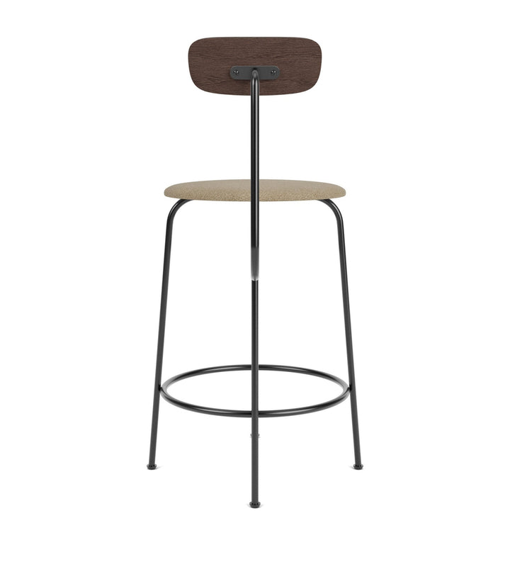 Afteroom Counter Chair - Audo Copenhagen - Chairs - Dark Stained Oak/ Audo Boucle - Beige 02 - HORNE