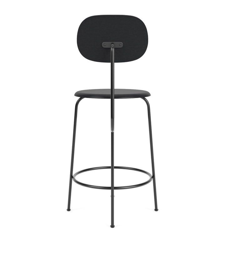 Afteroom Counter Chair Plus - Upholstered Seat - Audo Copenhagen - Stools + Benches + Ottomans - Black Painted Ash/ No Upholstery - HORNE