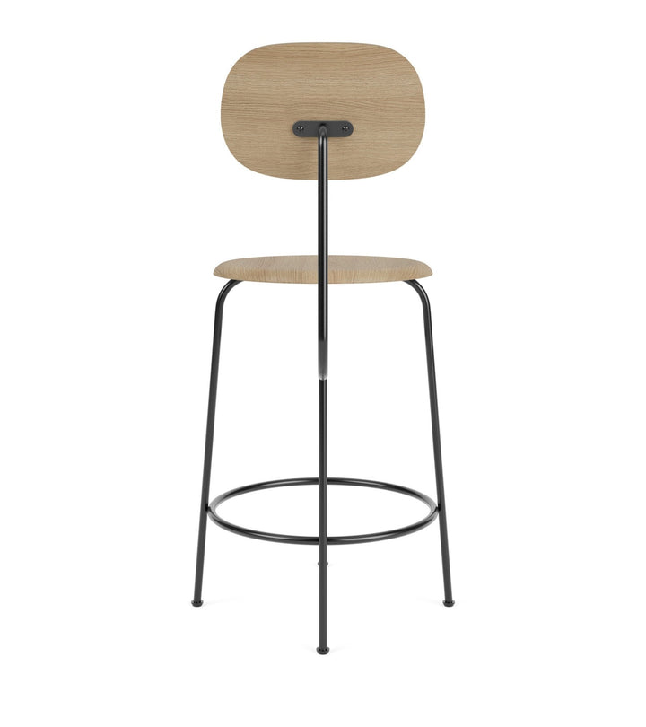Afteroom Counter Chair Plus - Upholstered Seat - Audo Copenhagen - Stools + Benches + Ottomans - Natural Oak/ No Upholstery - HORNE