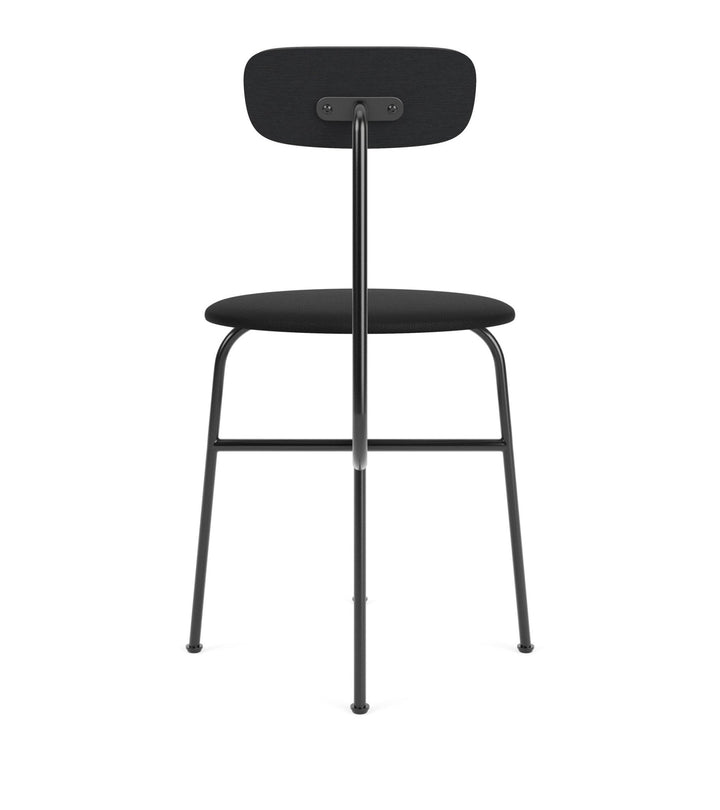 Afteroom Dining Chair - Audo Copenhagen - Chairs - Black Painted Ash/ Sierra Leather - Black 1001 - HORNE