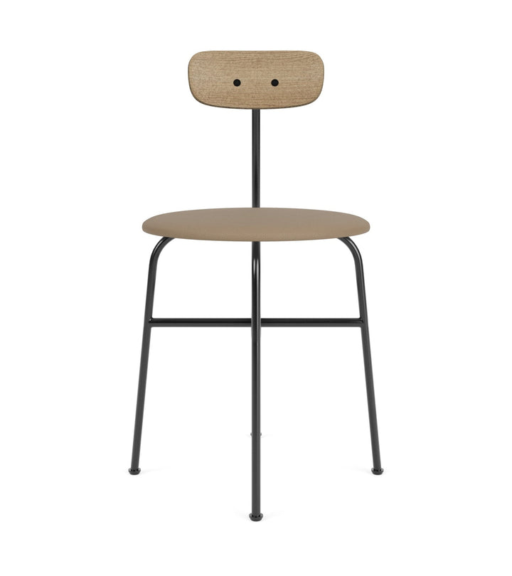 Afteroom Dining Chair - Audo Copenhagen - Chairs - Natural Oak/ Sierra Leather - Stone 1611 - HORNE