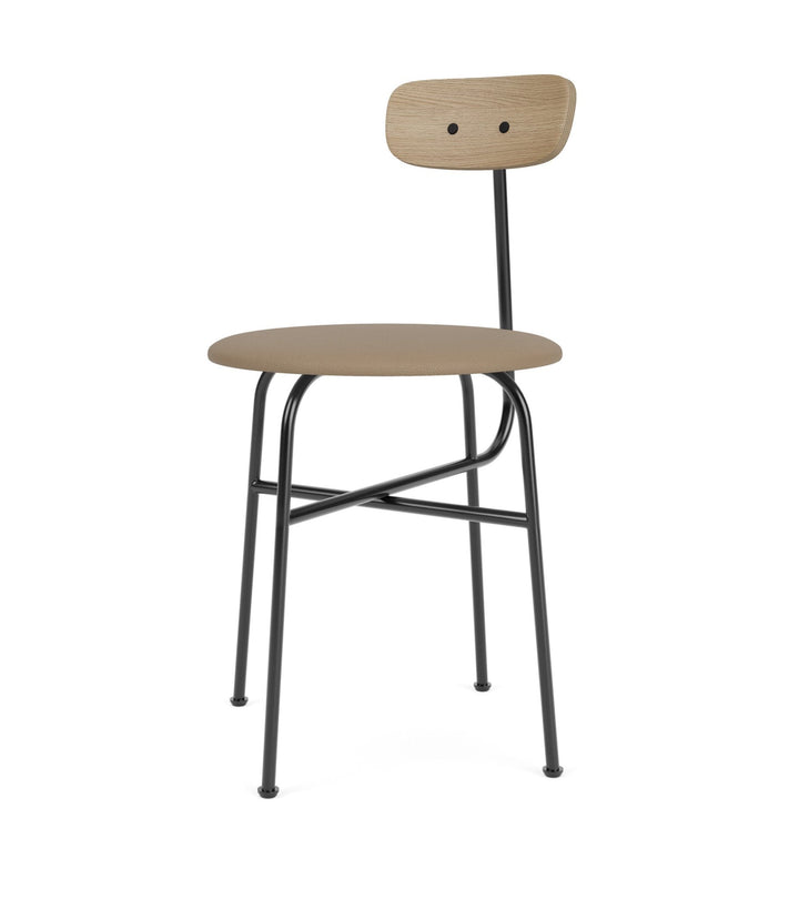 Afteroom Dining Chair - Audo Copenhagen - Chairs - Natural Oak/ Sierra Leather - Stone 1611 - HORNE