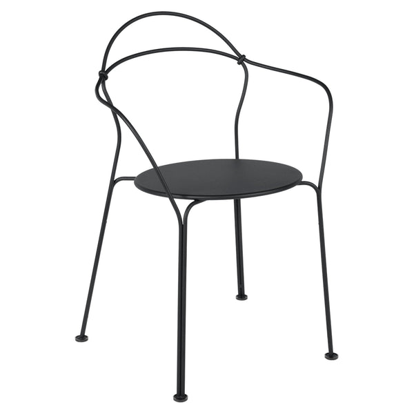 Airloop Armchair - Set of 2 - Fermob - Outdoor Furniture - Anthracite - HORNE
