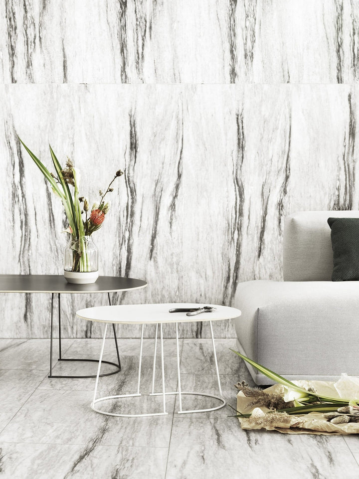 Airy Coffee Table - Medium - Muuto - Tables + Desks - Grey - HORNE