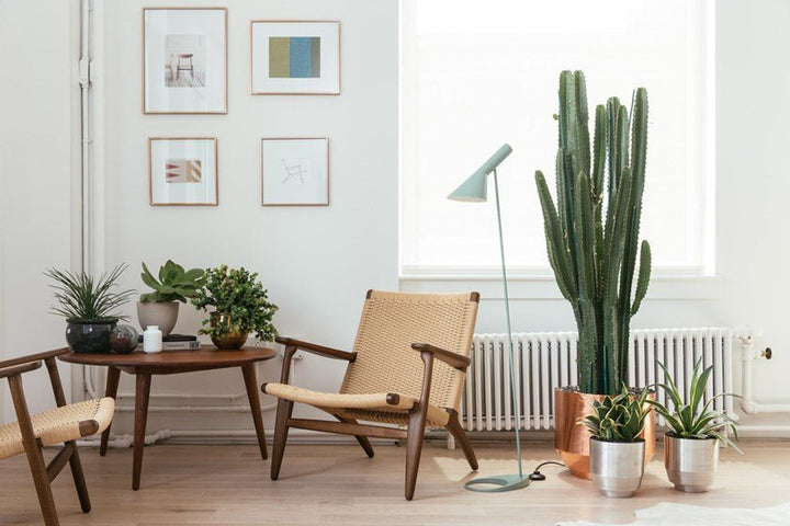 AJ Floor Lamp - Louis Poulsen - Floor Lamps - Dusty Blue - HORNE