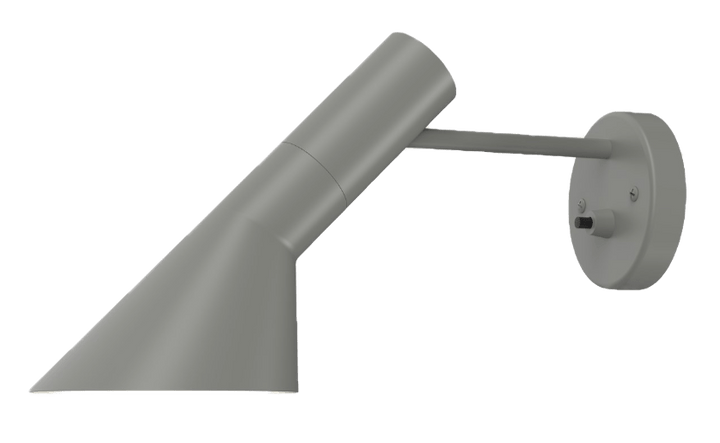 AJ Wall Lamp - Hardwired - Louis Poulsen - Wall Sconces - Warm Grey - With Switch - HORNE