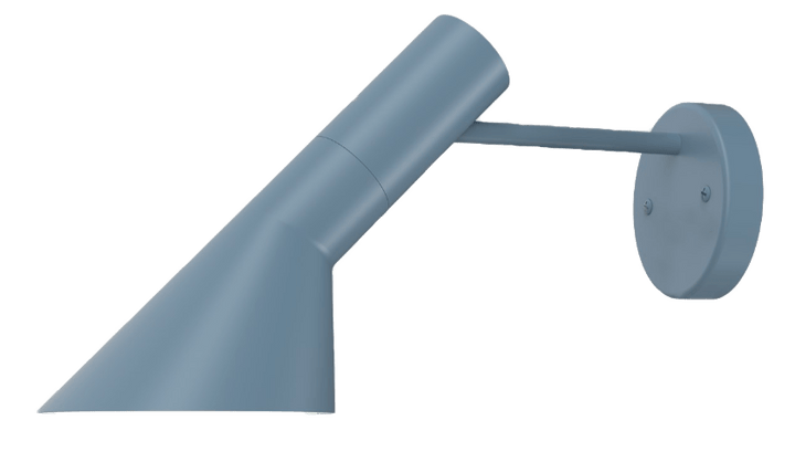 AJ Wall Lamp - Hardwired - Louis Poulsen - Wall Sconces - Dusty Blue - No Switch - HORNE
