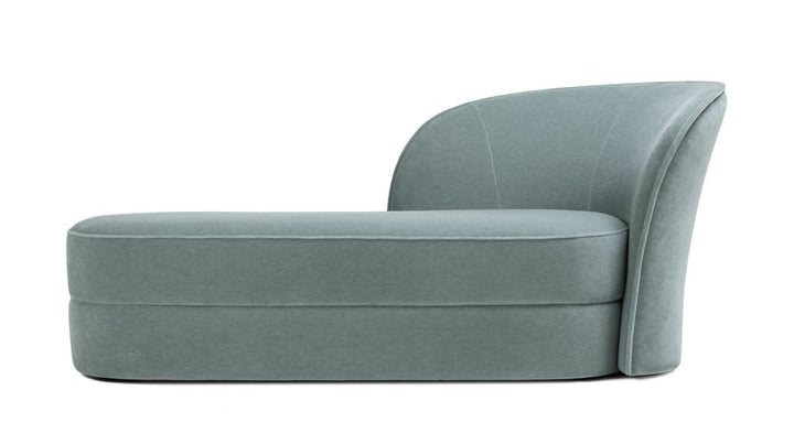 Aldora Chaise Lounge - Moooi - Chairs - Right - Palette - 609 Sage - HORNE
