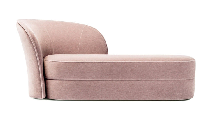 Aldora Chaise Lounge - Moooi - Chairs - Left - Palette - 801 Powder - HORNE