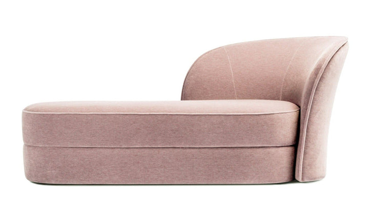 Aldora Chaise Lounge - Moooi - Chairs - Right - Palette - 801 Powder - HORNE