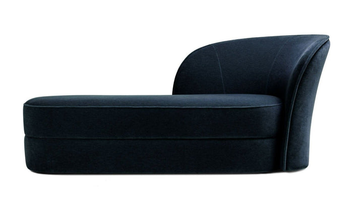 Aldora Chaise Lounge - Moooi - Chairs - Right - Palette - 211 Denim - HORNE